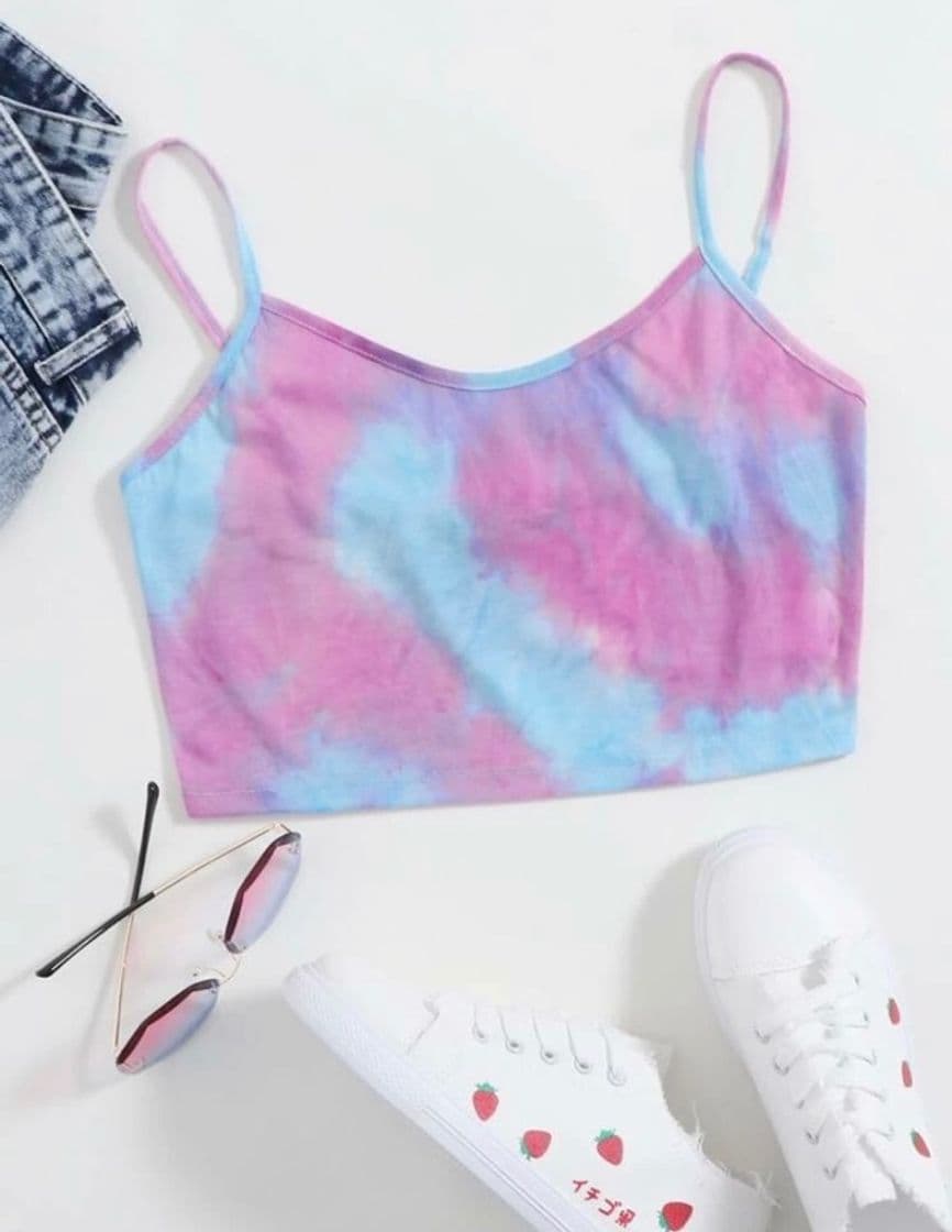 Moda Cropped TieDye