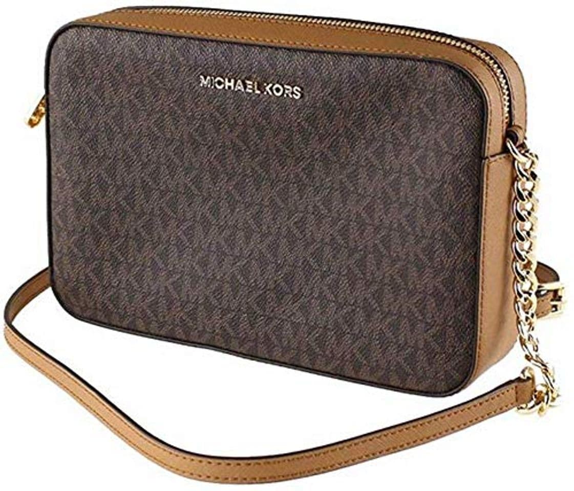 Fashion Michael Kors Jet Set Item Large Crossbody Brown/Acrn