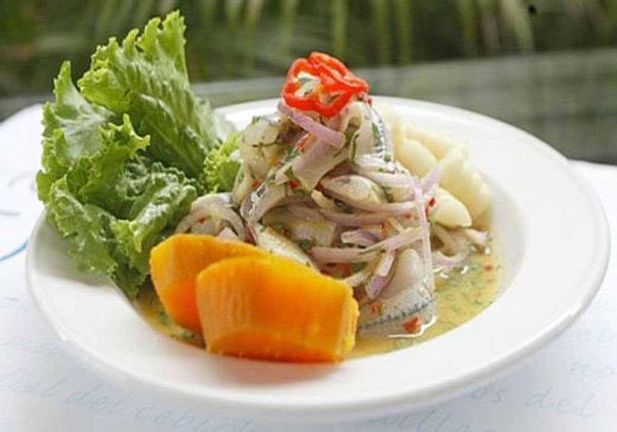 Moda Ceviche de pejerrey.