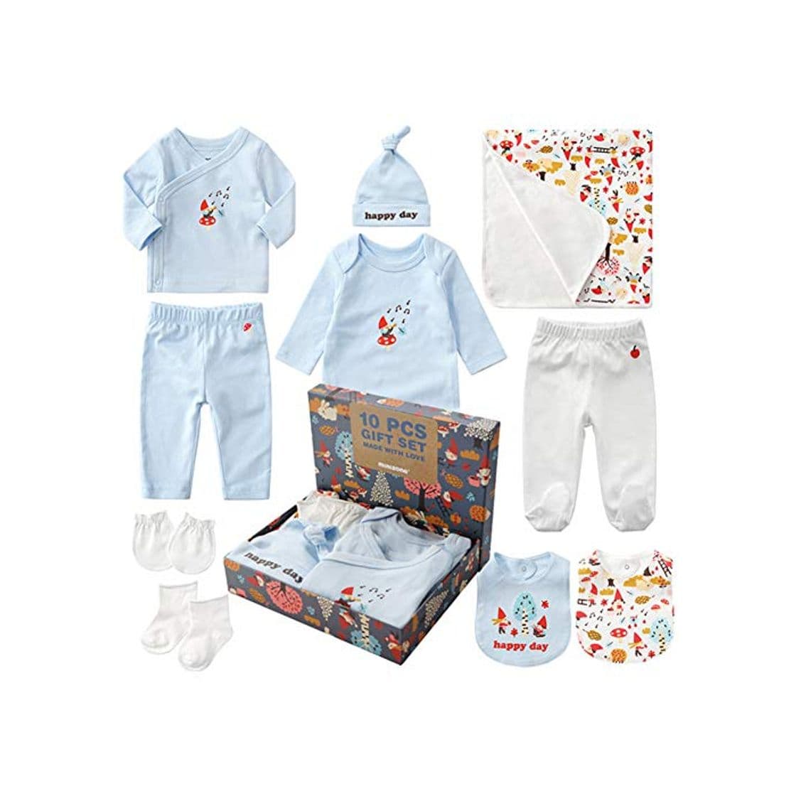 Product Sets de Regalos para Recién Nacidos Baby Ropa de Equipo Inicial de