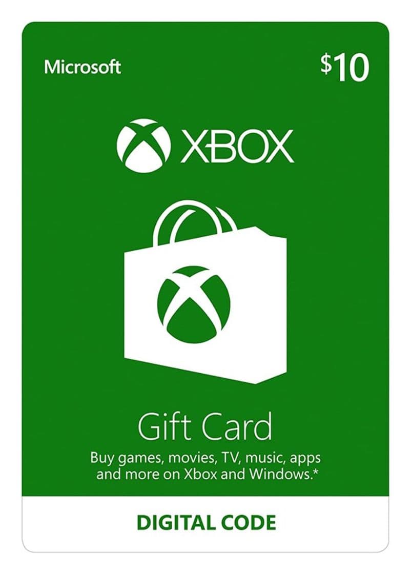 Fashion &10 Xbox Gift Card (Digital Code)