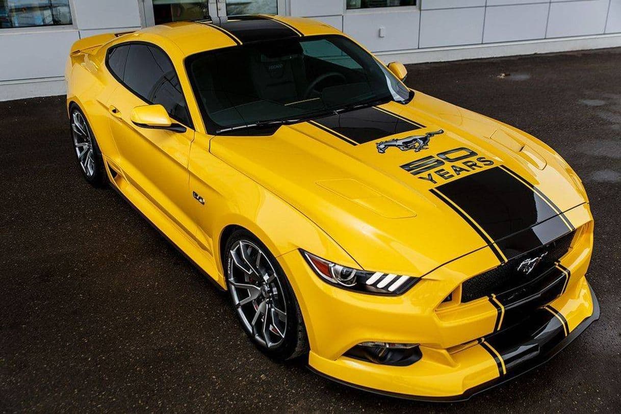 Moda Mustang Amarelo 