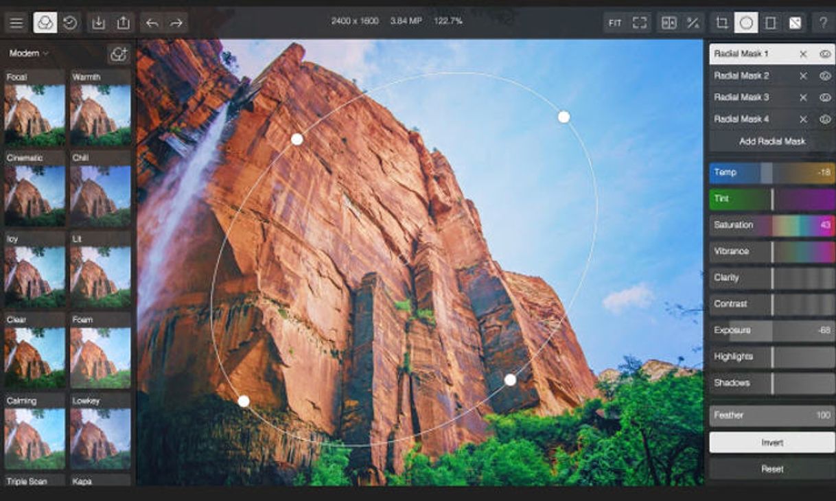 App Polarr Photo Editor