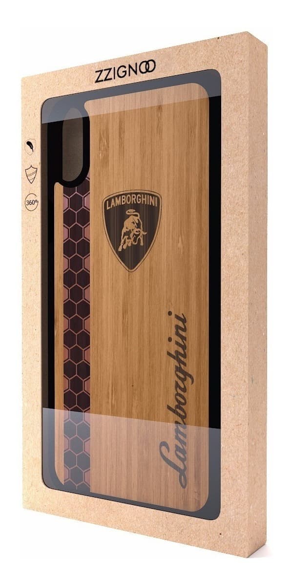 Moda Funda Ferrari Lamborghini iPhone 6 7 8 X S Plus Case Madera ...