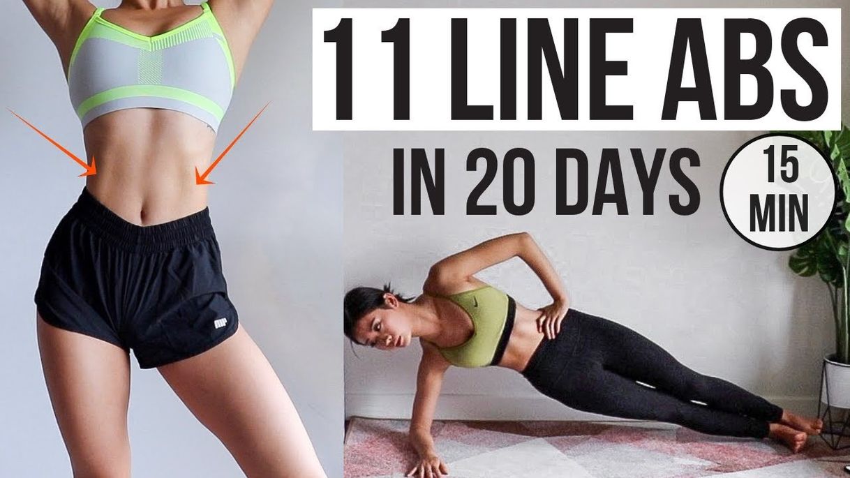 Moda Abs in 20 Days! Get 11 Line Abs like KPOP Idol (15 min Home ...