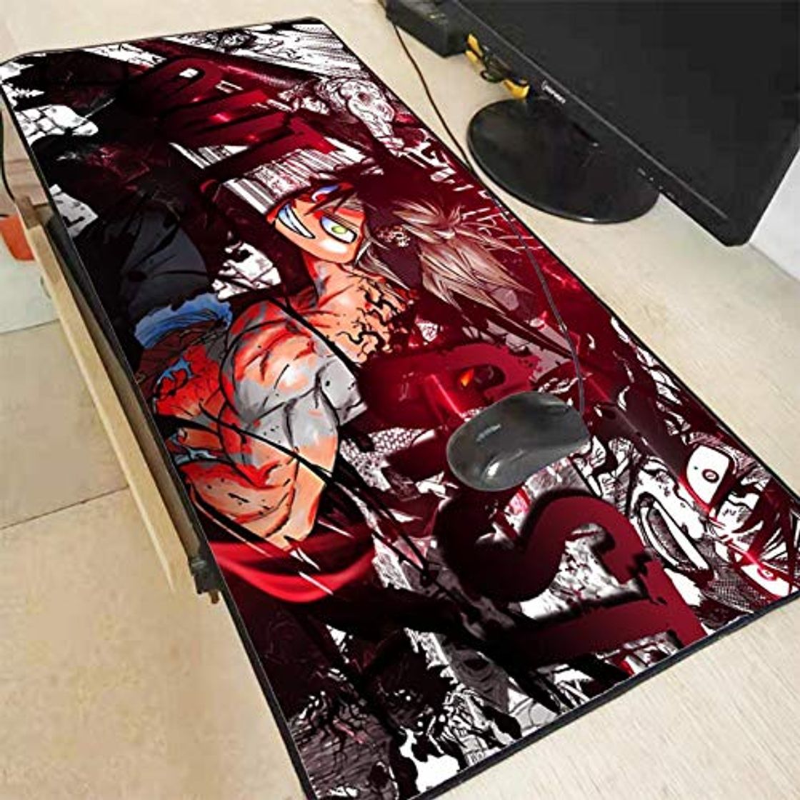 Producto AUUUA alfombrilla de ratón Anime Mouse Pad Gamer Play Mats Locking Edge Mousepa Mat Anime Keyboard Mat Table Pad