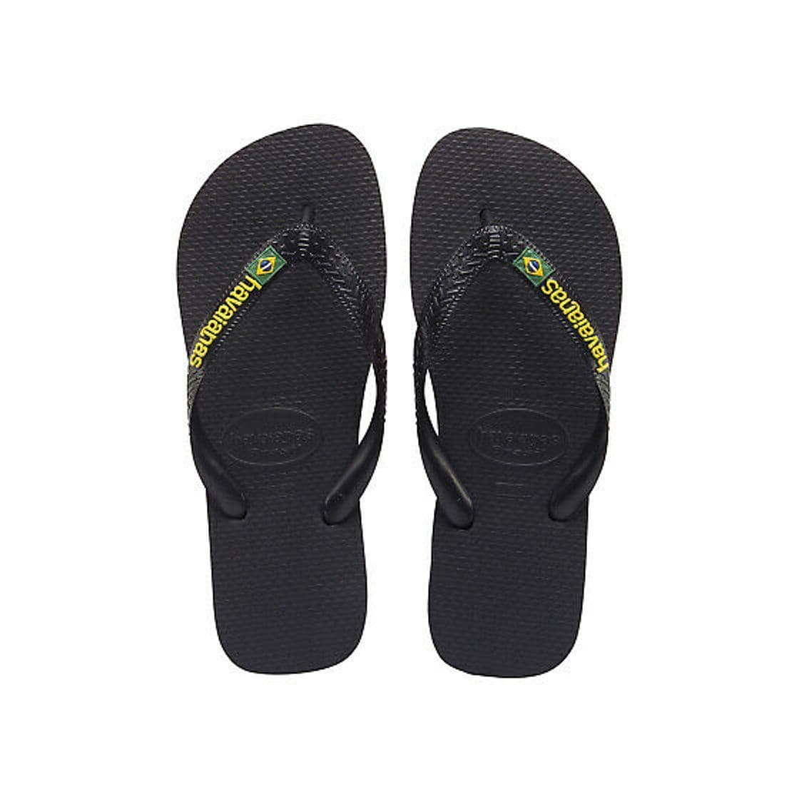 Producto Havaianas Brasil Logo, Chanclas Unisex Adulto, Negro