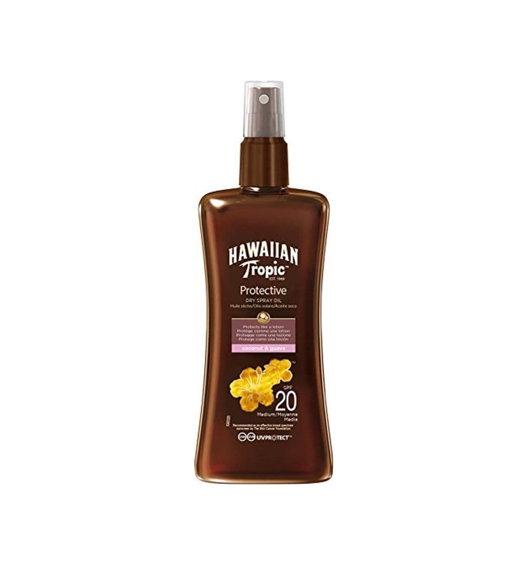 Producto Hawaiian Tropic Protective Dry Spray Oil - Aceite Seco Bronceador con Protección