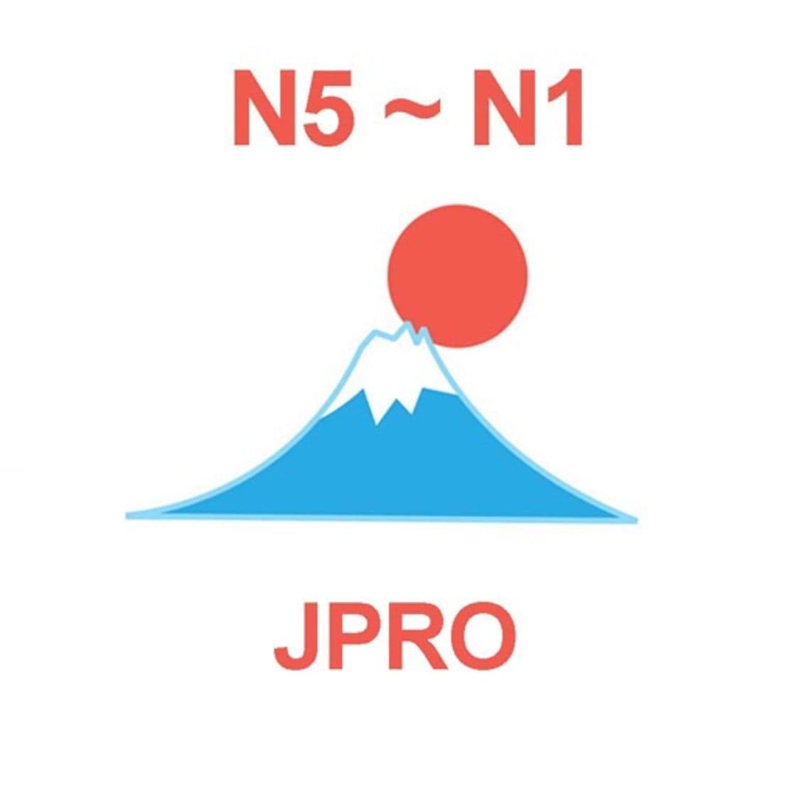 App Learn Japanese N5~N1 (JPro)