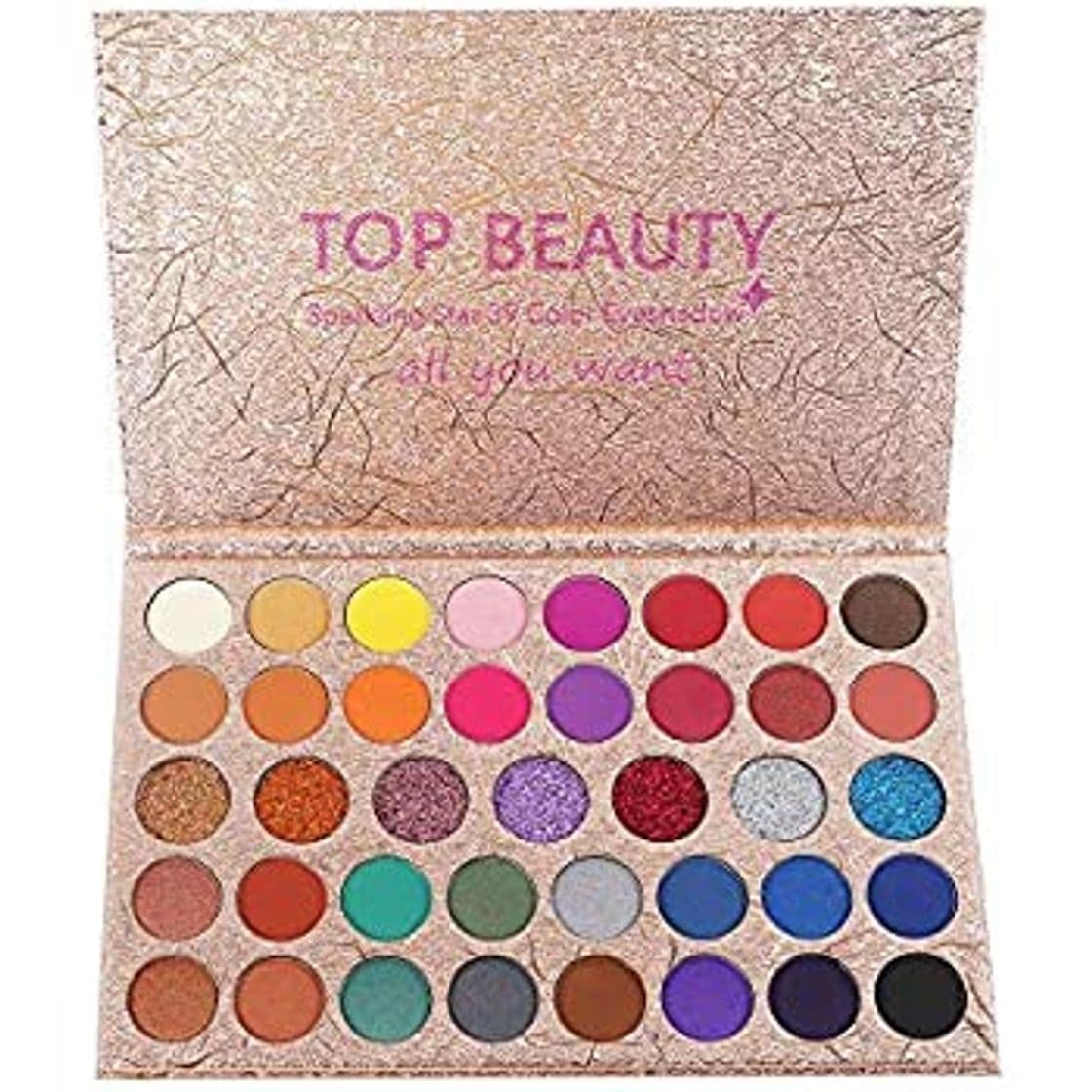 Product Beauty Glazed Paleta de polvo de sombra de ojos de 39 colores