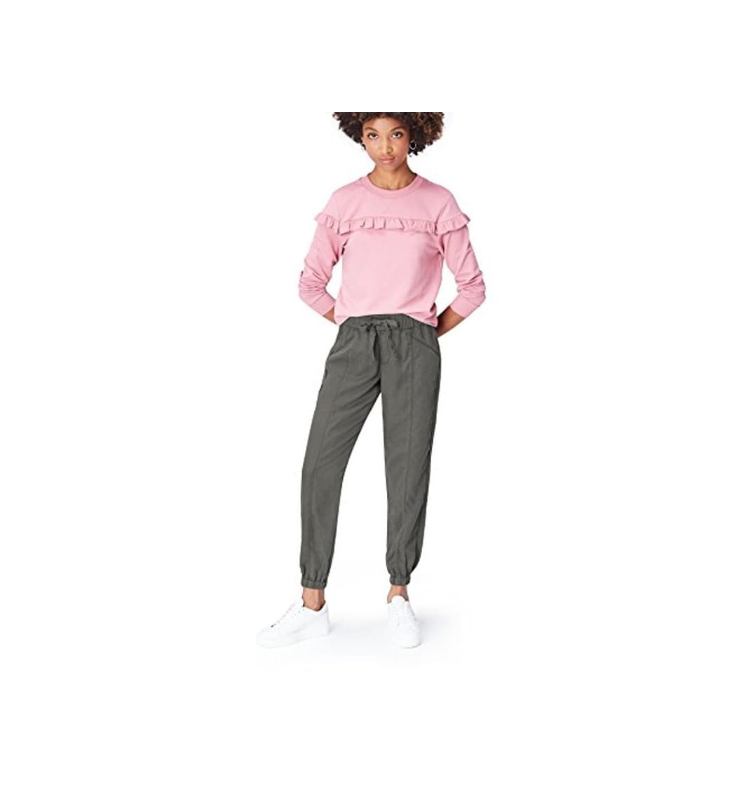 Producto Marca Amazon - find. Pantalones Mujer, Grau