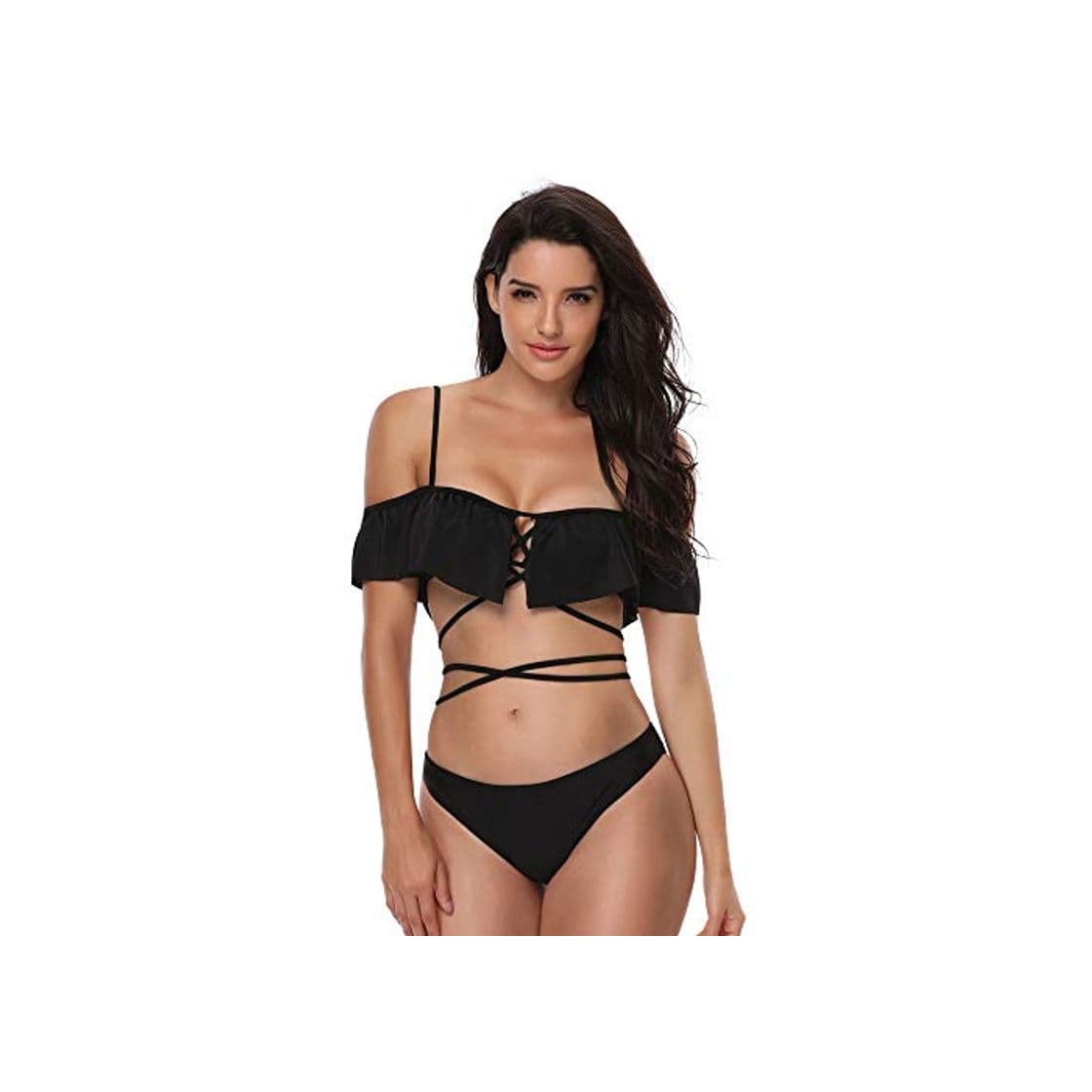 Fashion Conjunto de Bikini Trajes de baño Trajes de baño for Mujer Cuello