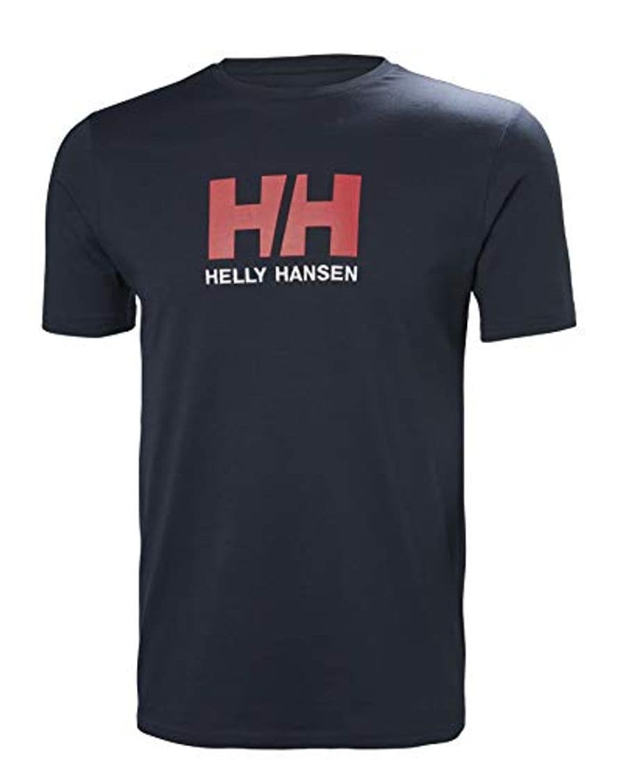 Fashion Helly Hansen T-Shirt Camiseta de Manga Corta Hecha de algodón, con Logo