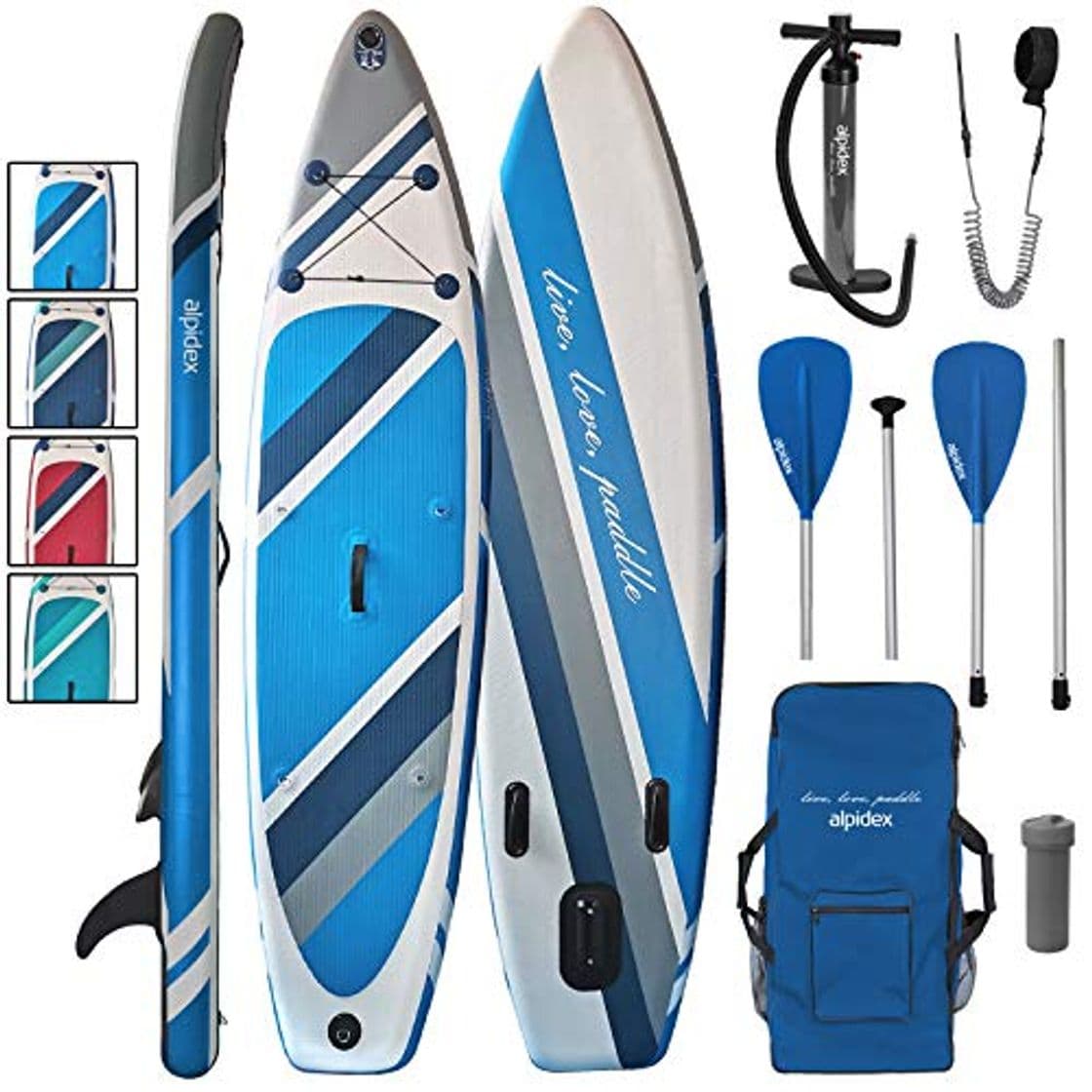 Product ALPIDEX Tabla Hinchable Surf Stand Up Paddle Board 320 x 76 x