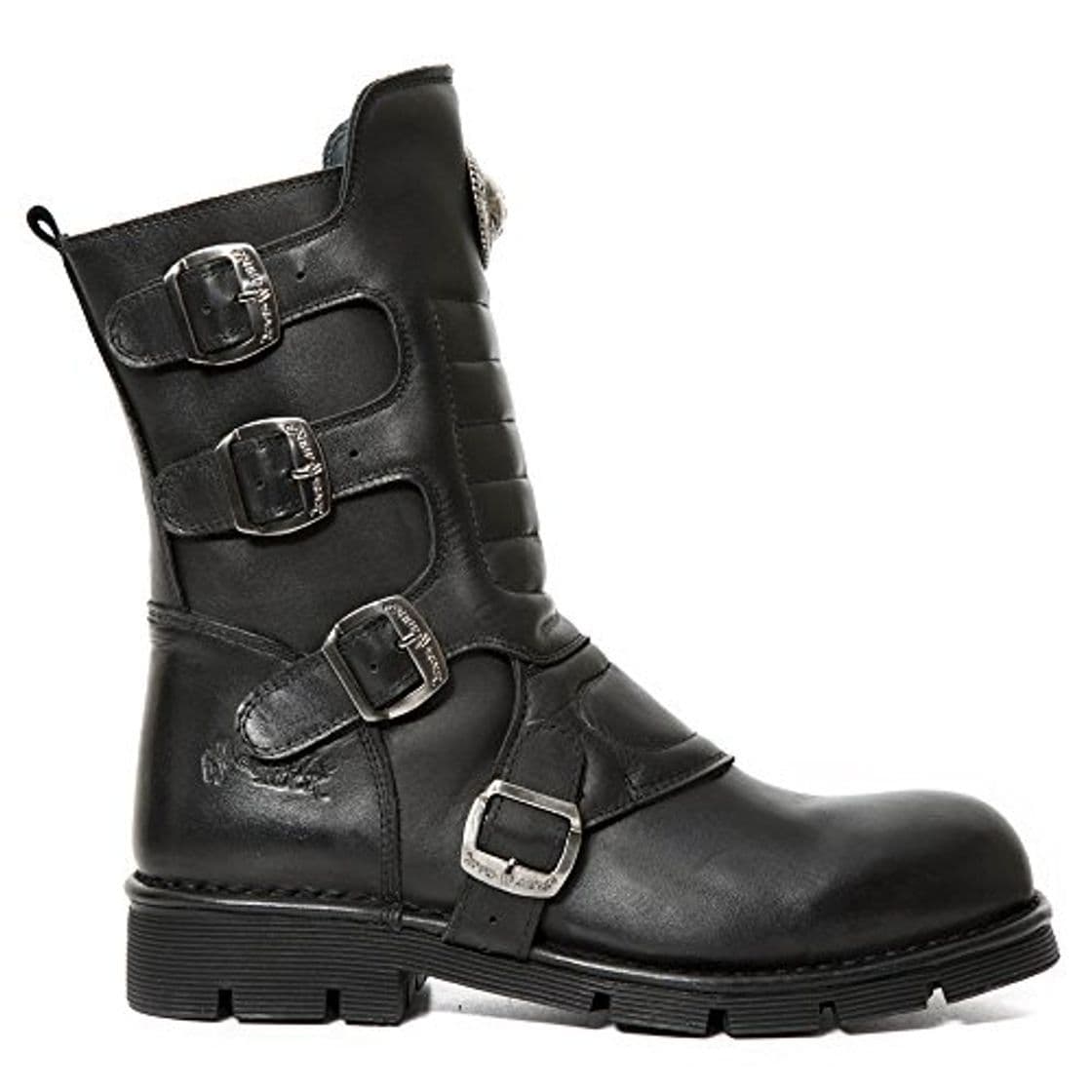 Fashion New Rock M.373X-S10, Botas Militares Unisex Adulto, Negro