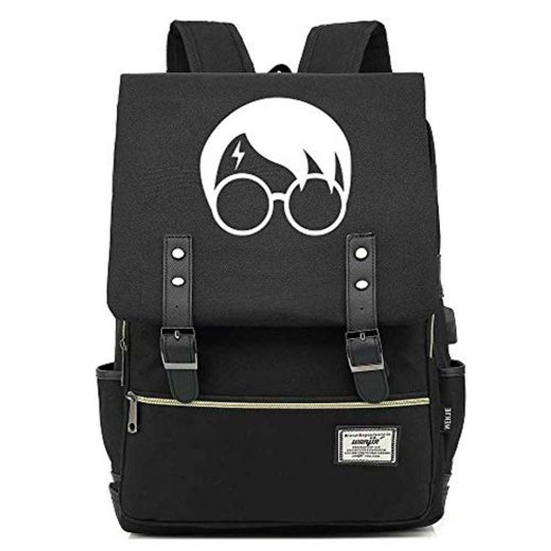 Fashion Mochila del Ordenador portátil Harry P Lightning