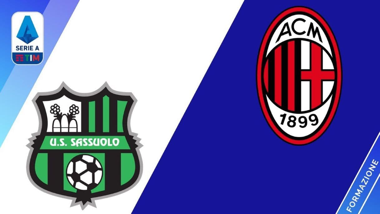 Fashion SASSUOLO 1-2 MILAN| SERIE A| 21-07-2020(FORMATION)