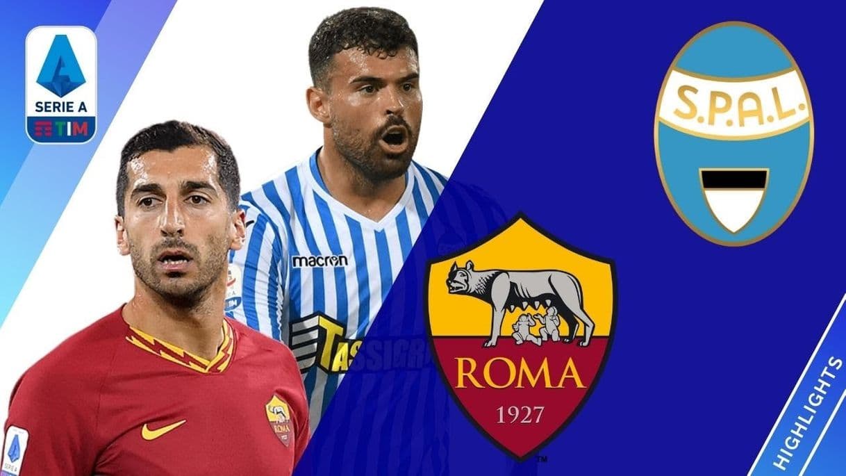 Moda HIGHLIGHTS SPAL1-6ROMA|SERIEA|22-07-2020