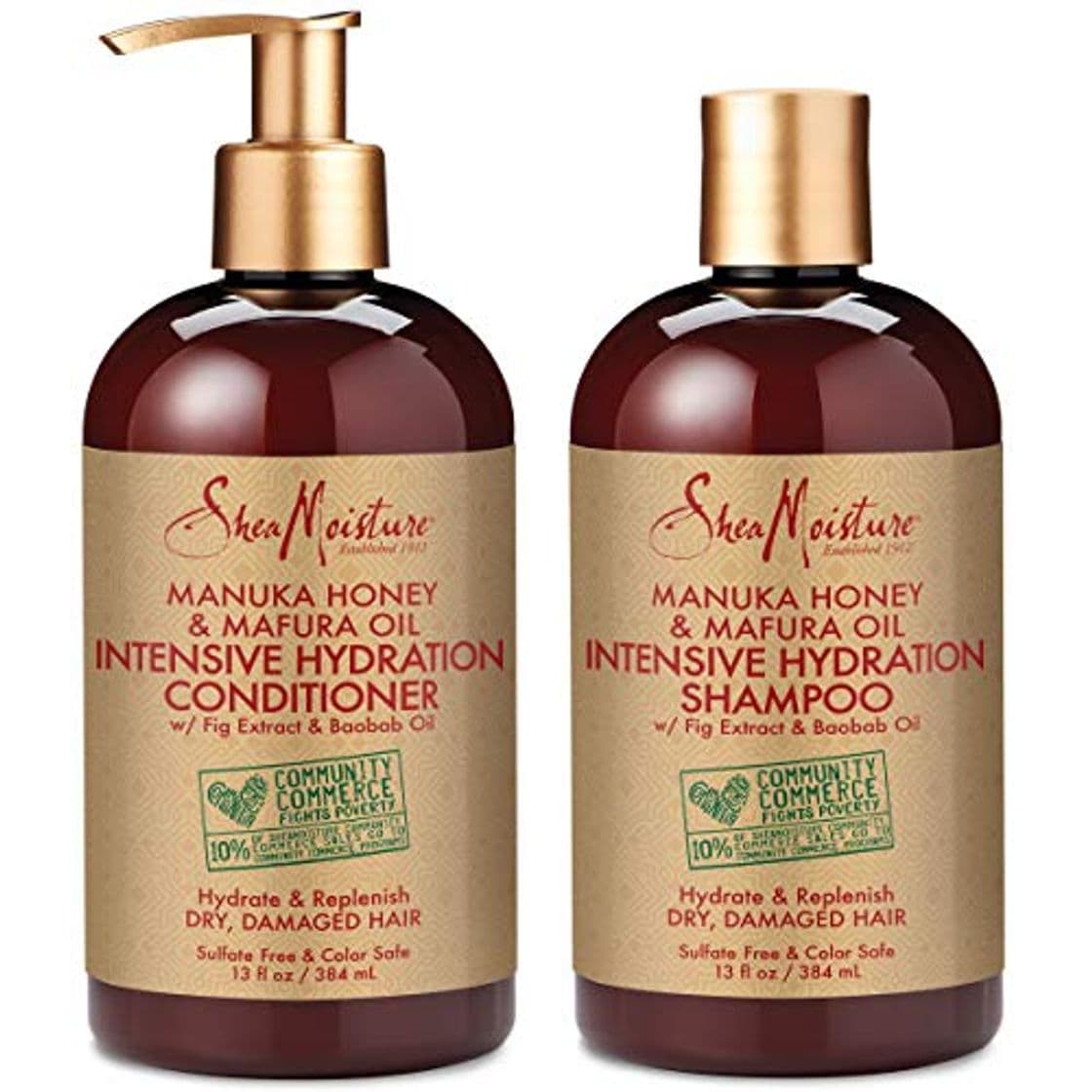 Producto Shea Moisture Intensive Hydration Shampoo & Conditioner Set