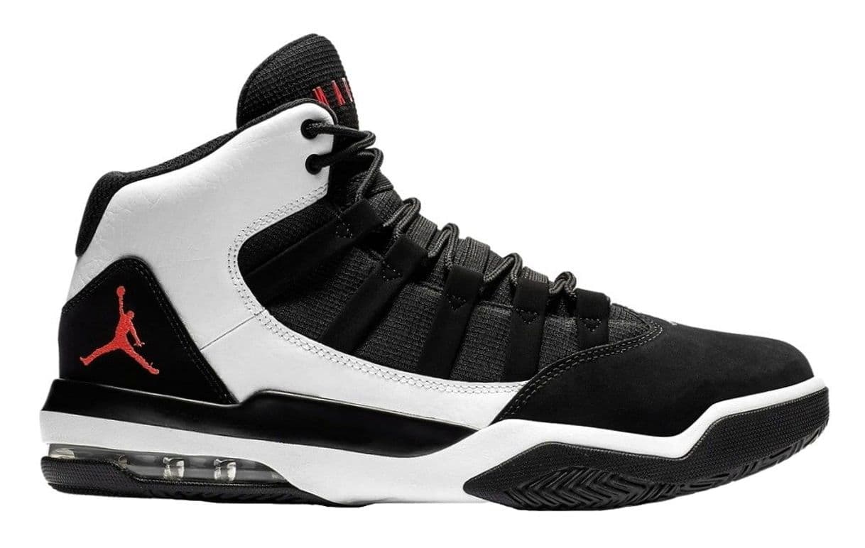 Moda Nike Jordan Max Aura Zapatos de Baloncesto Hombre, Negro