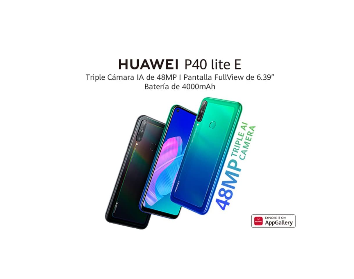 Producto HUAWEI P40 Lite E - Smartphone con pantalla FullView de 6,39" (Kirin