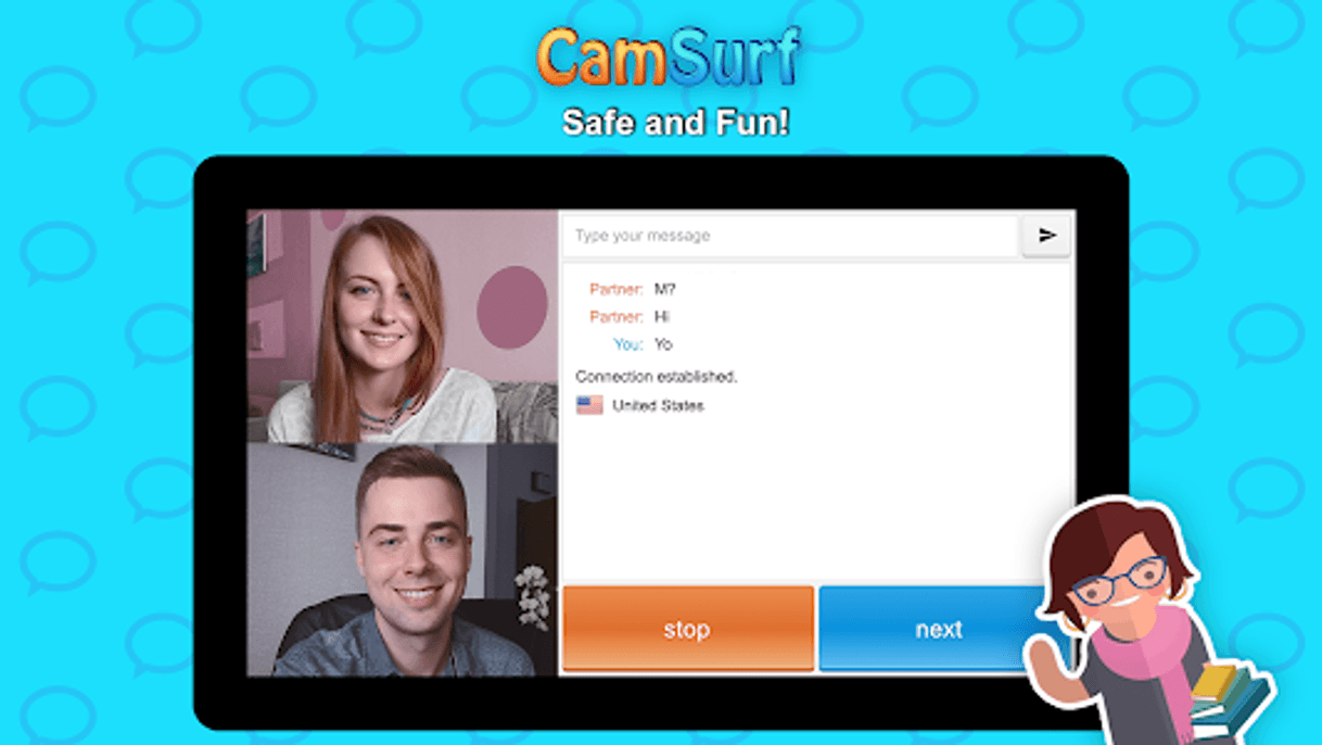 App Camsurf: Video Chat & Flirt