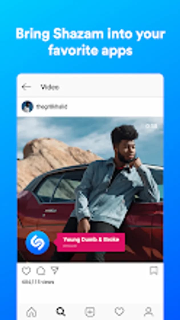 App Shazam : identifica con la música