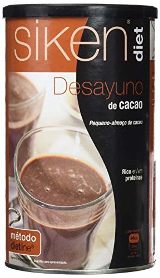 Product SIKEN Diet Desayuno - Bote  de  400 g. de cacao.