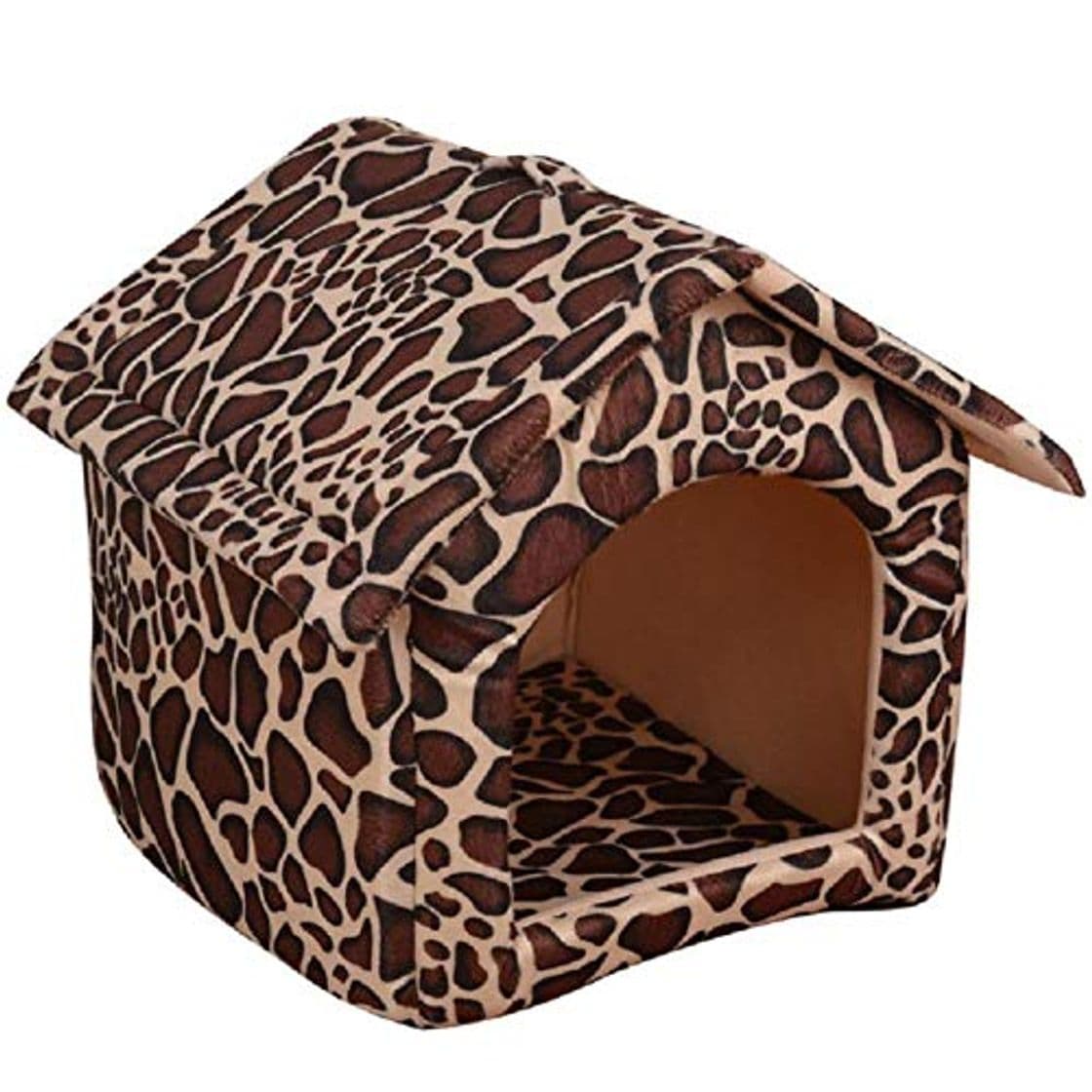 Producto Cama Perro Cama Para Mascotas Casa Para Gatos En Invierno Perro Mascota Perro Gato Cachemira Impresión De La Casa Mantener Caliente Dormir Cojín De Cama Suministros Para Mascotas Cama Para Gatos Perr