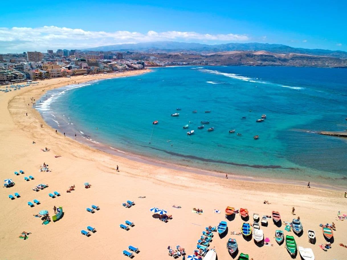 Lugar Playa de Las Canteras (Las Palmas de Gran Canaria)