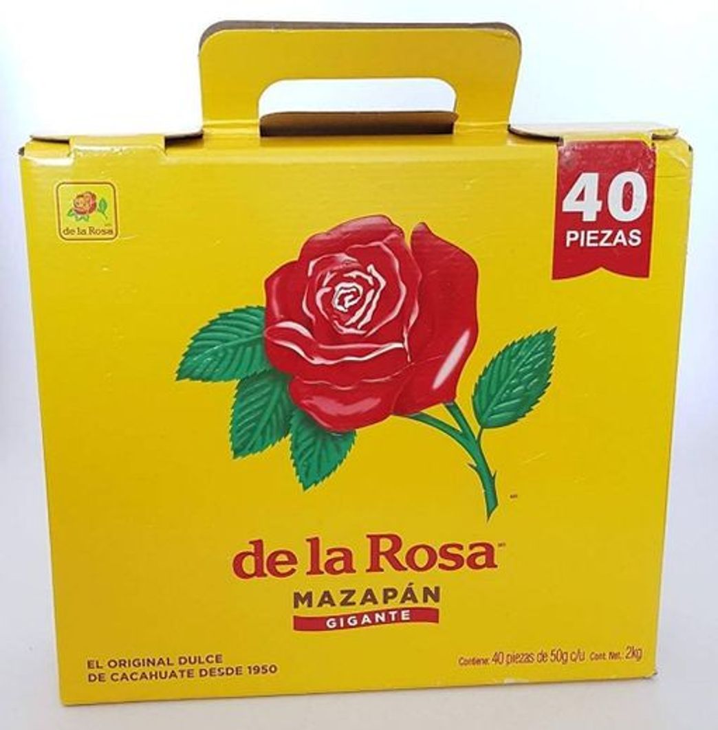 Producto Mazapan de la Rosa 40pzs de 50 GR C