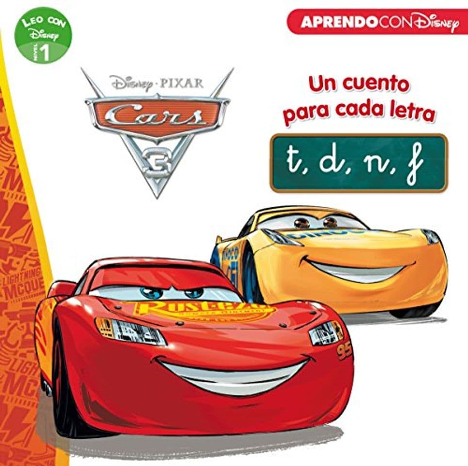 Book Cars 3. Un cuento para cada letra: t, d, n, f