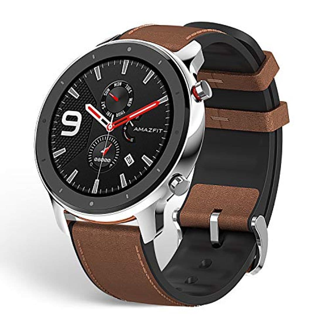 Electrónica Huami Amazfit GTR 47mm Reloj Smartwatch Deportivo AMOLED de 1.39",GPS