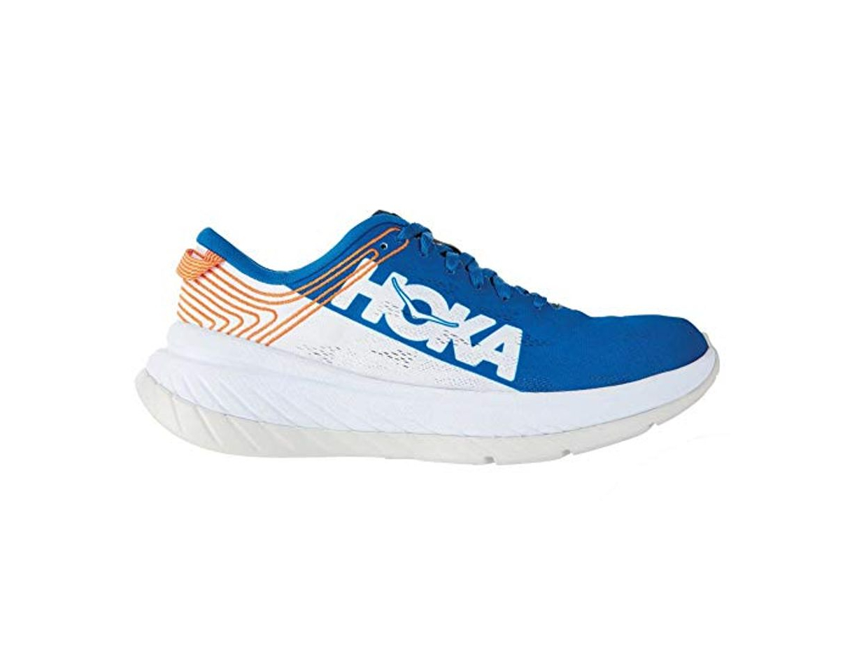 Fashion Hoka One Carbon X - Zapatillas de color blanco y azul, Azul