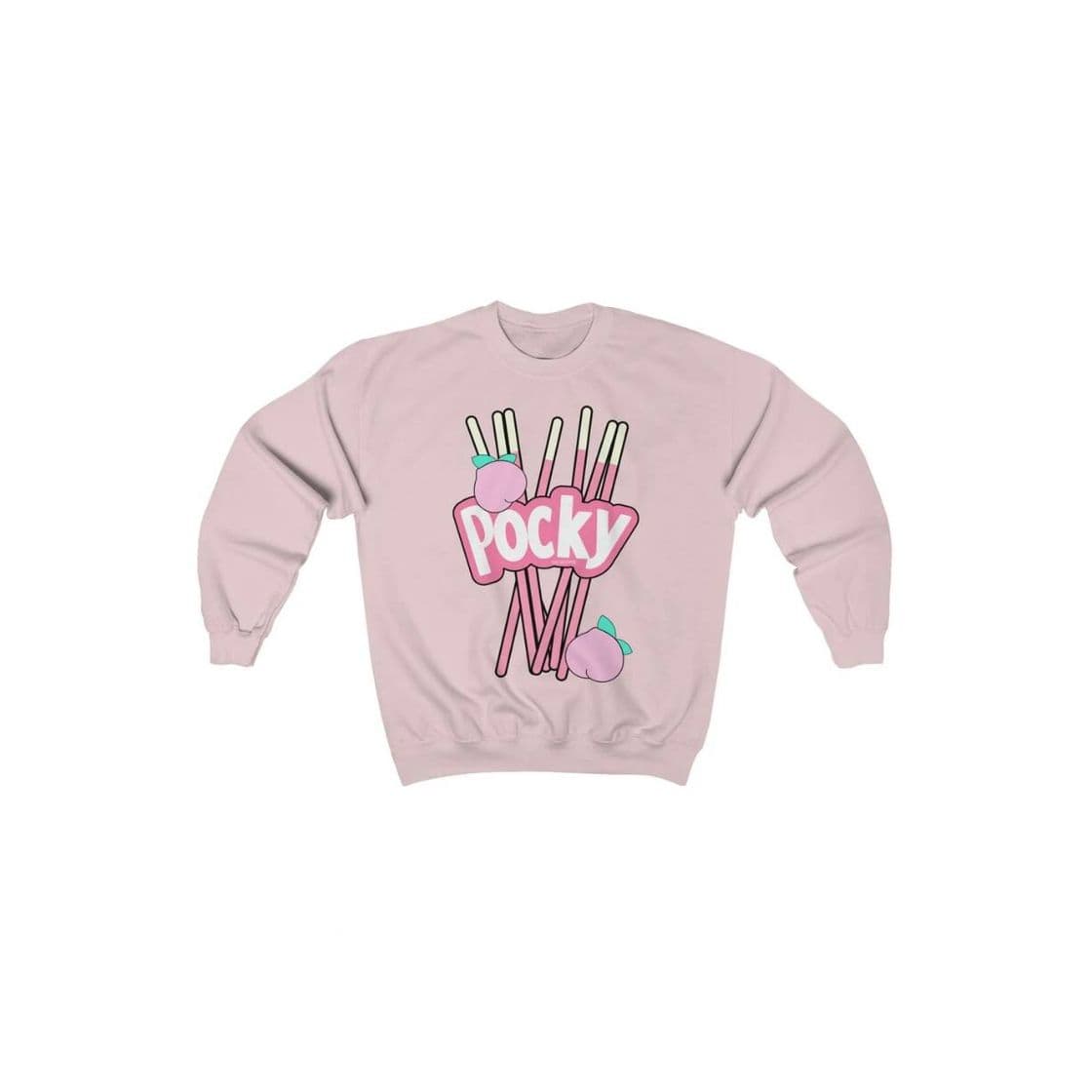 Moda Hermoso sueter que dice Pocky de la tienda Kokopie ♡ 