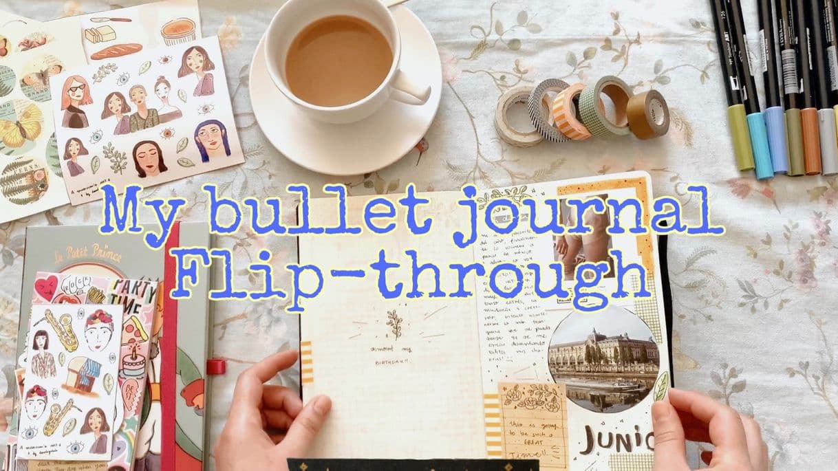 Fashion Tour por mi bullet journal - a flip through - YouTube