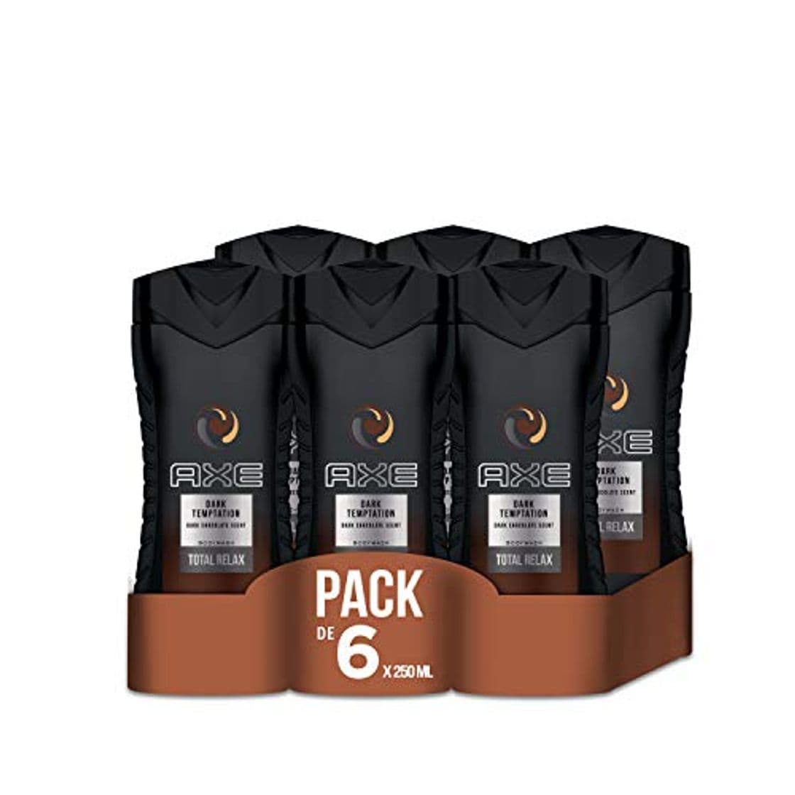 Beauty Axe Dark temptation - Set de 6 geles de ducha