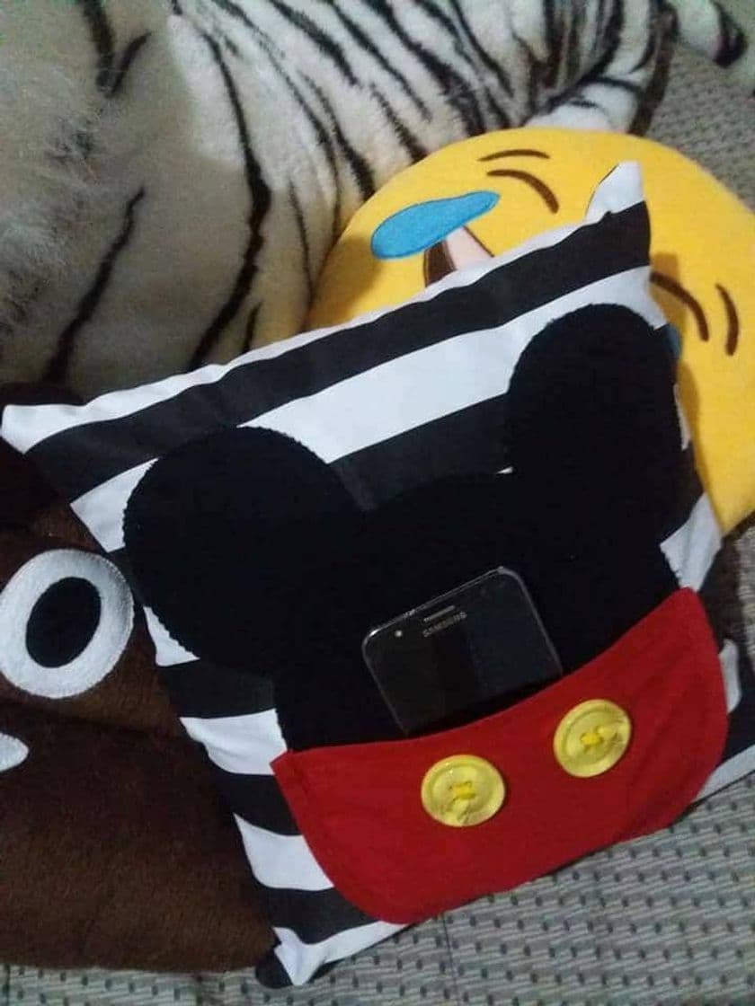 Fashion Almofada porta controle mais fofa do mickey