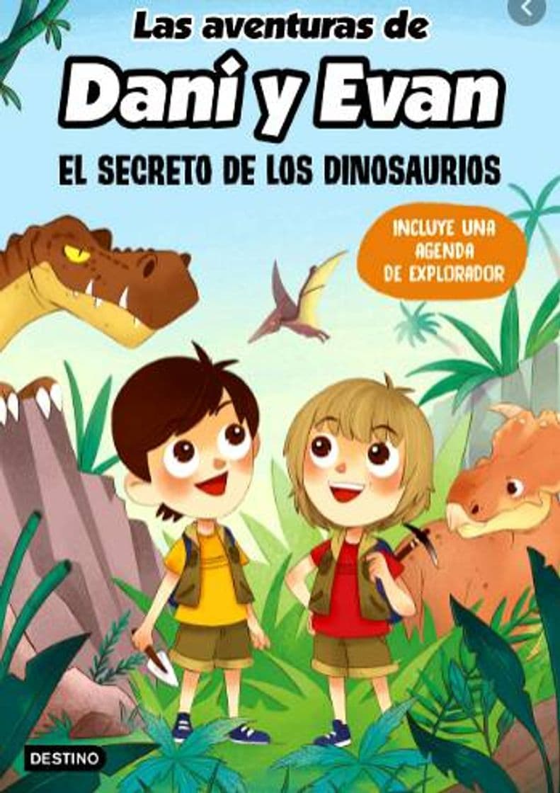 Libro Las Aventuras de Dani y Evan | El Secreto de los Dinosaurios