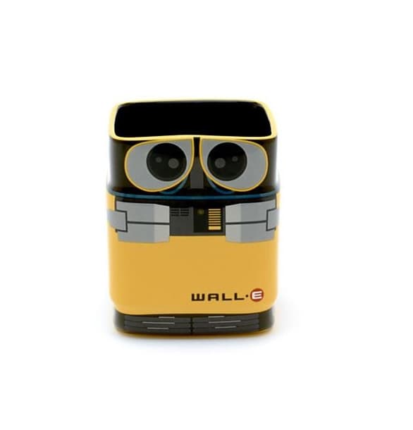 Product disney store 3d wall-e ceramic mug rare new with box by Disney