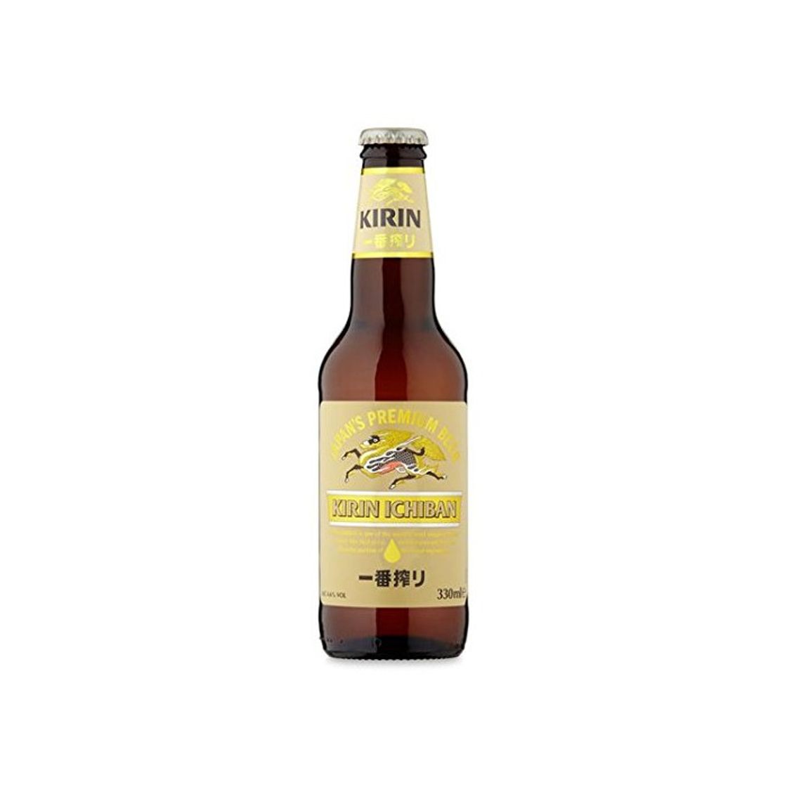 Producto Kirin Ichiban cerveza Japón 4.8 ° 33 cl