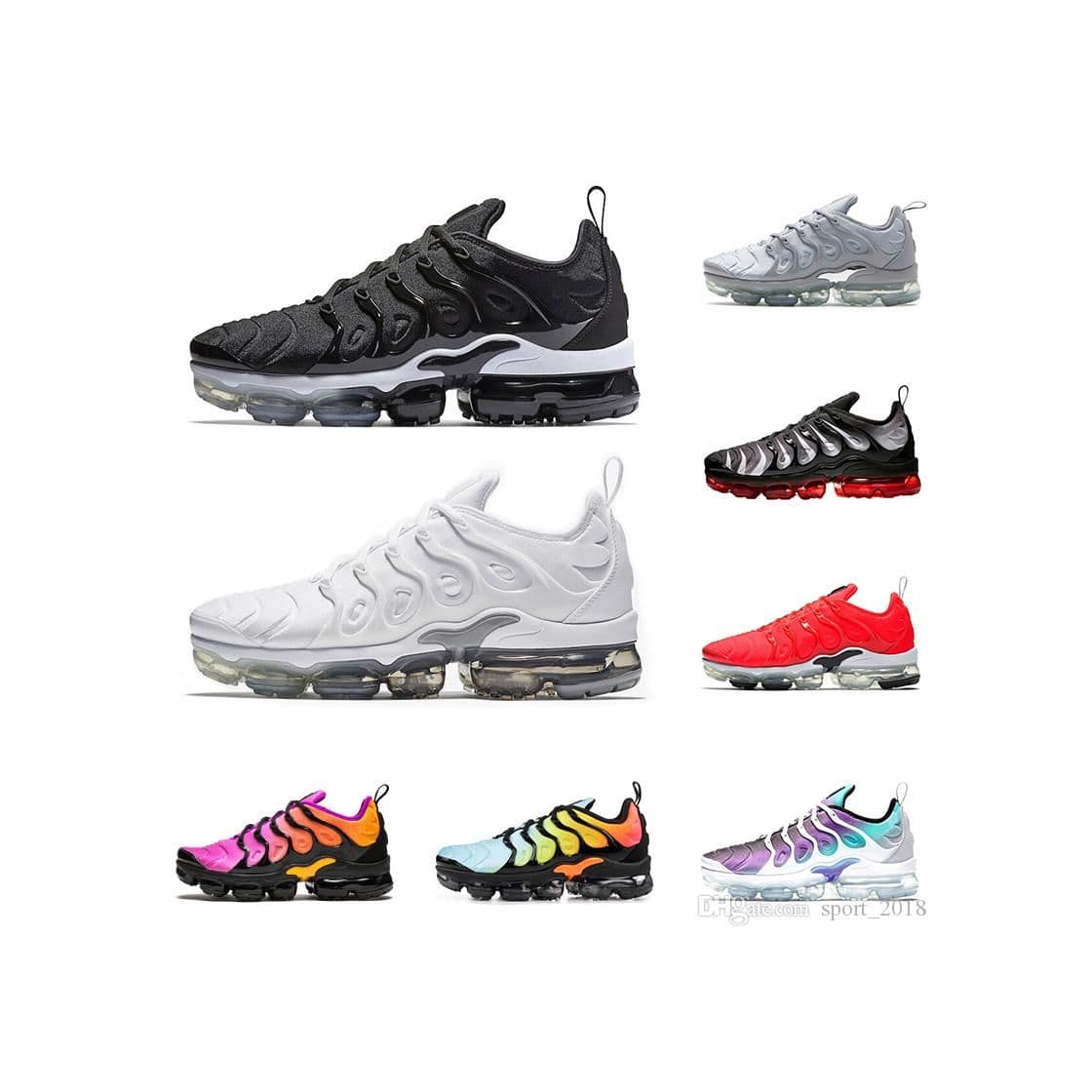 Moda Nike Air Vapormax Plus, Zapatillas para Hombre, Blanco