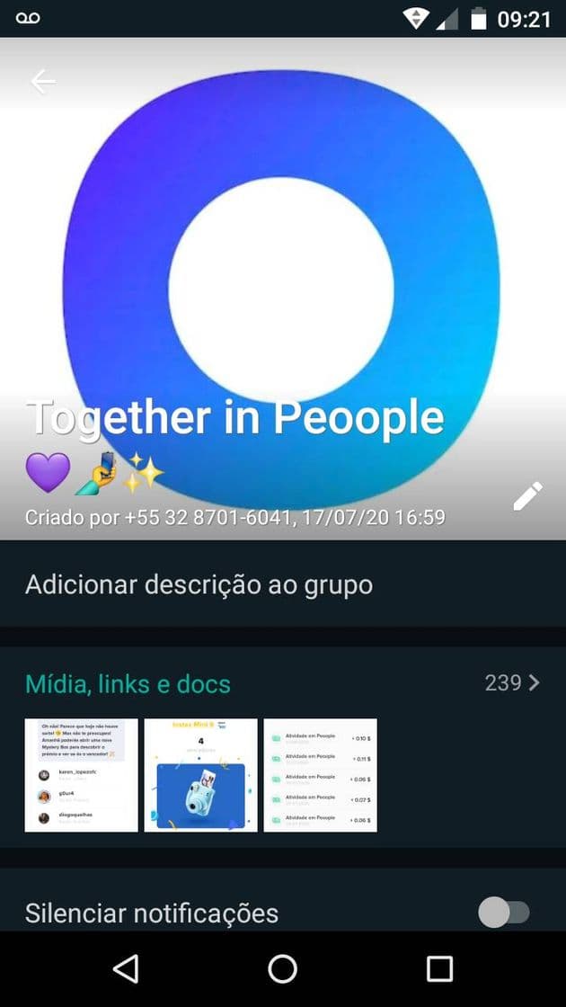 Moda Grupo no whatsapp