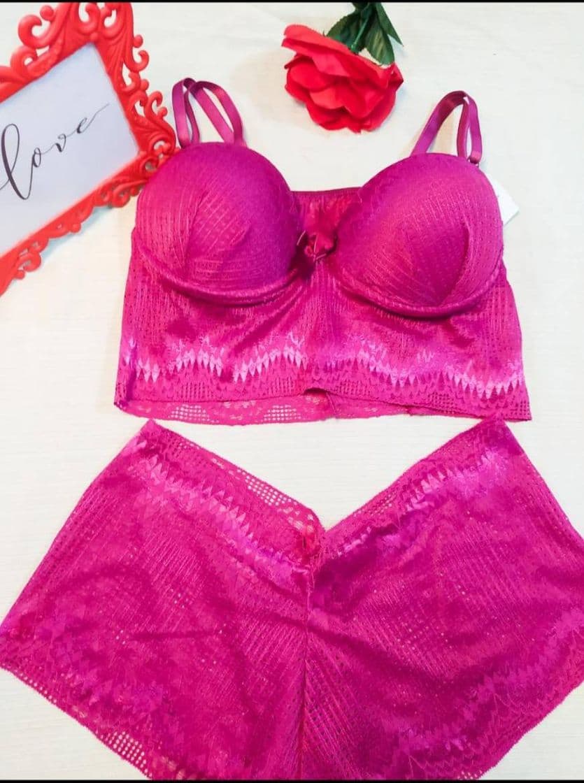 Moda Conjunto Rosa 