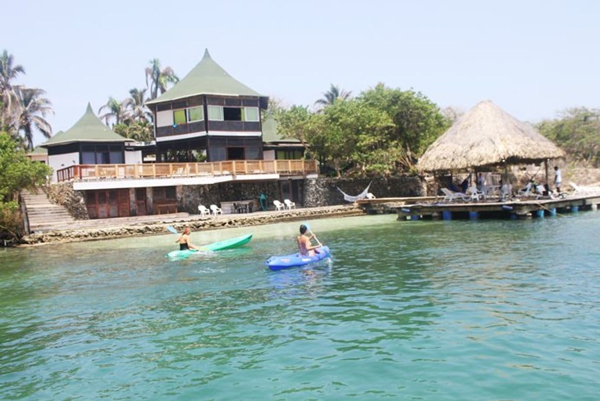 Lugar Islas del Rosario Cartagena Ecohotel Casa Blanca