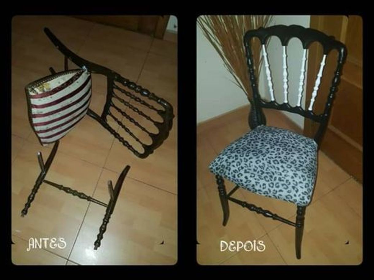 Moda Cadeira reciclada 