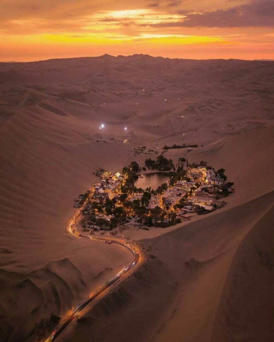 Lugar Huacachina Ica