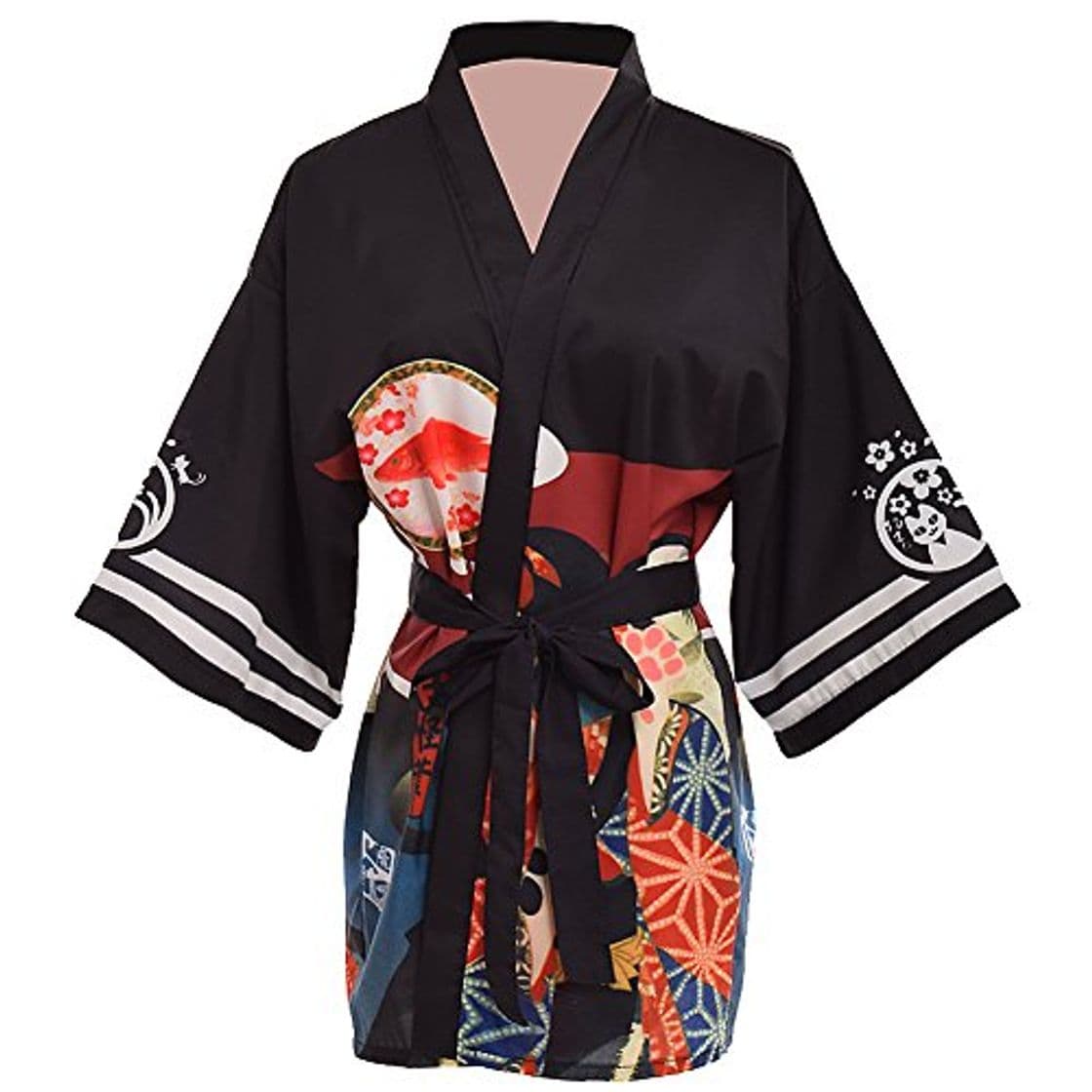 Product GRACEART Mujeres Vendimia Kimono Cubrir Arriba Cardigans Bata de Baño