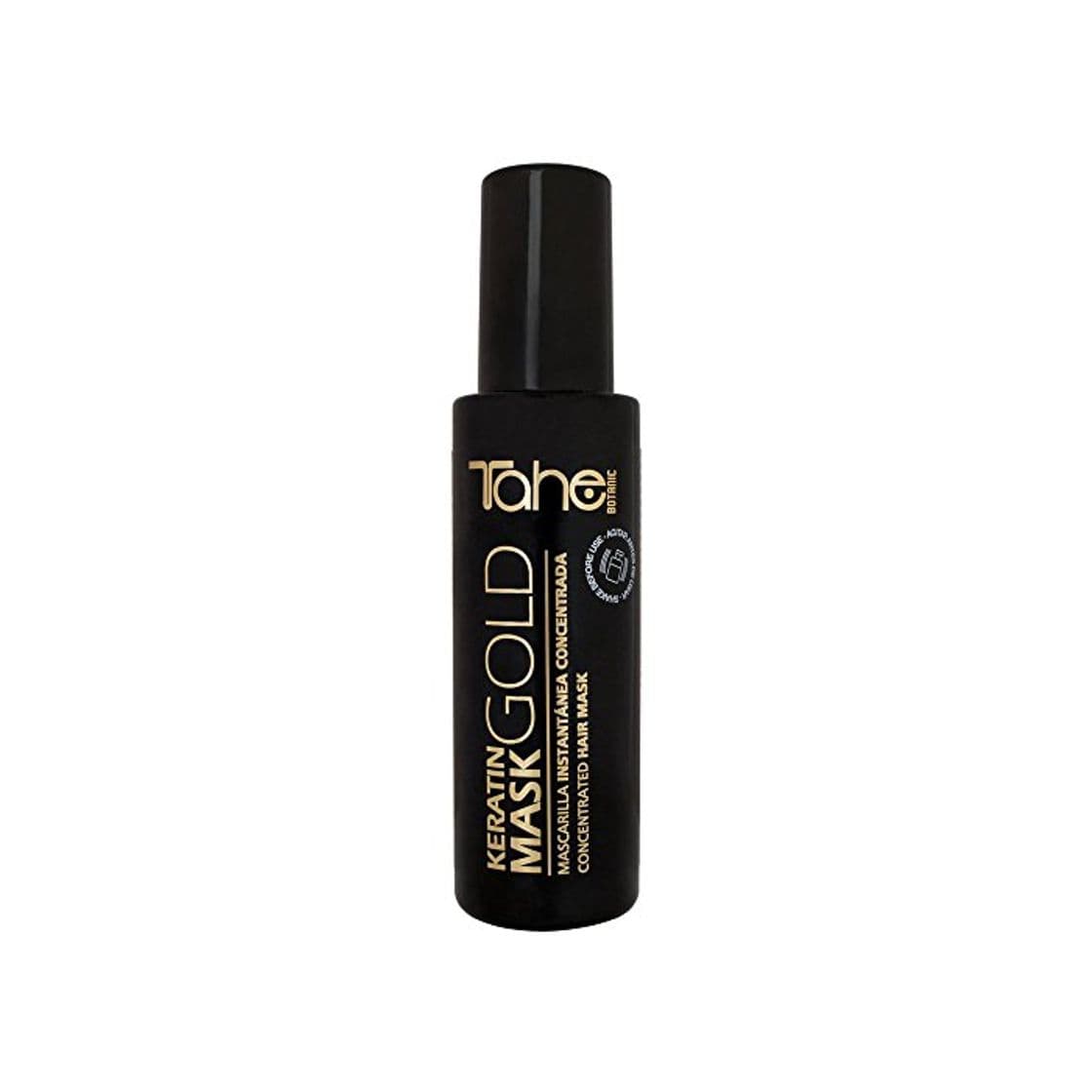 Product Tahe Keratin Gold Mascarilla Pelo Profesional Concentrada de Efecto Instantáneo con Oro