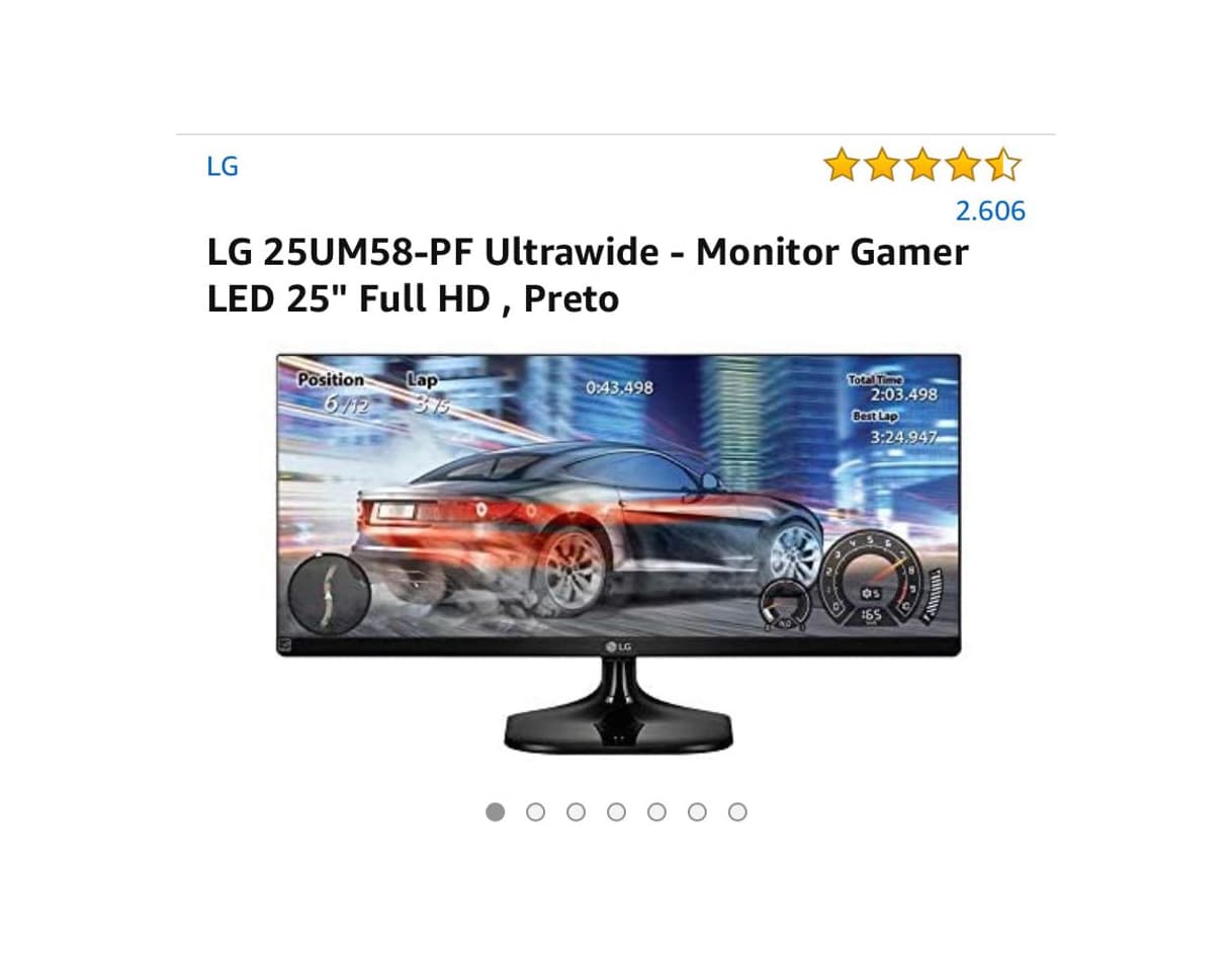 Product Tela Ultrawide LG